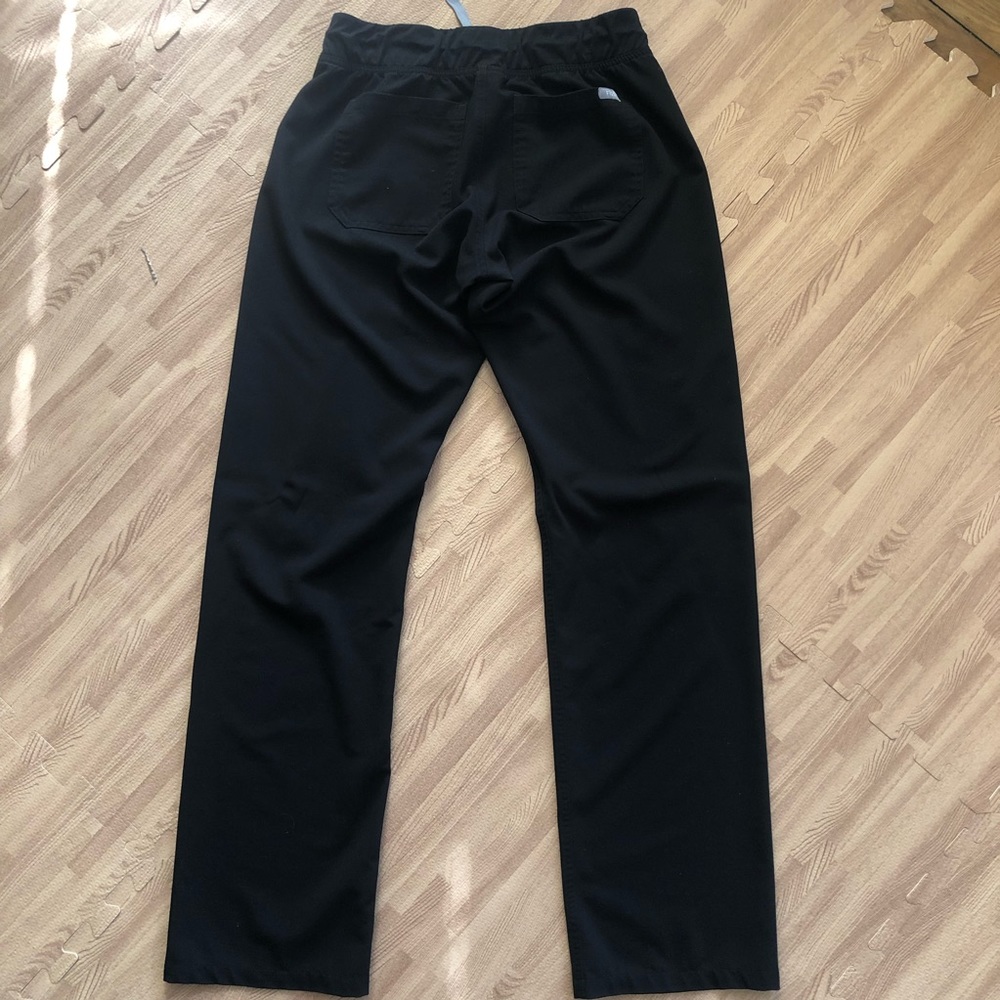 Figs S/T Livingston basic scrub, size small tall, black, EUC